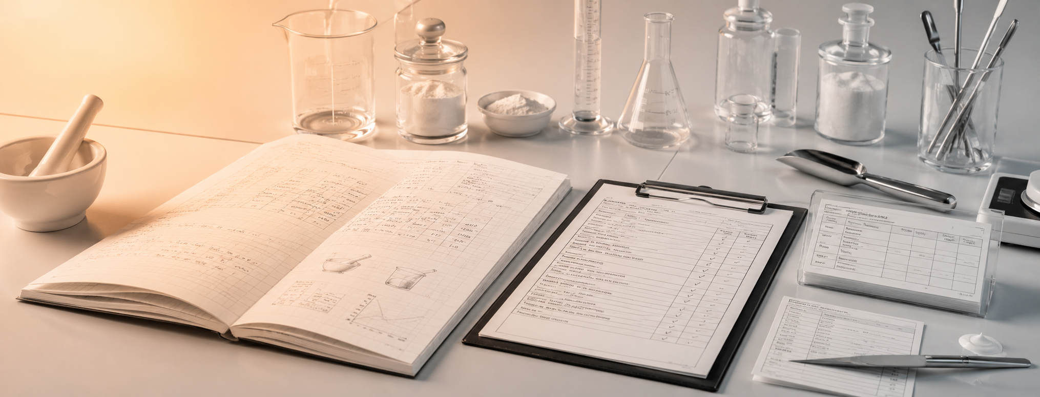 Qualité · Protocoles · Documentation — Recettes standardisées et validées.