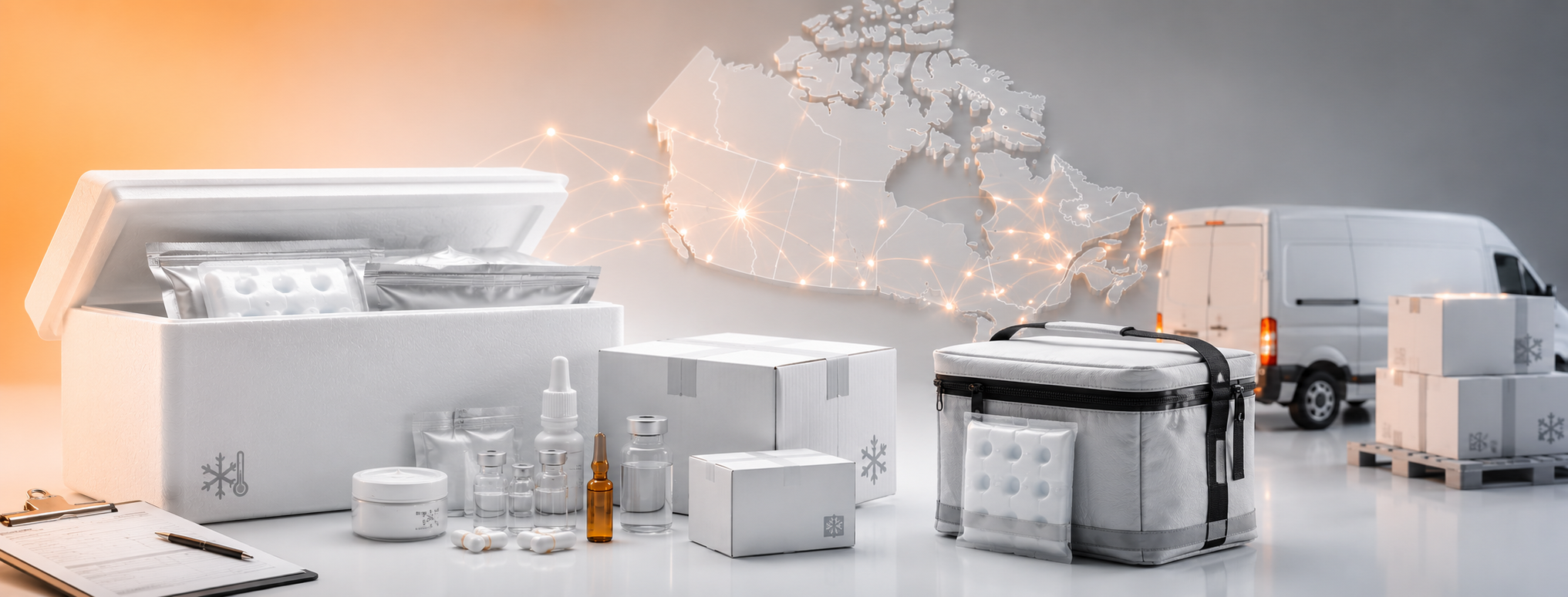 Delivery · Canada · Cold Chain — Fast delivery across Canada.